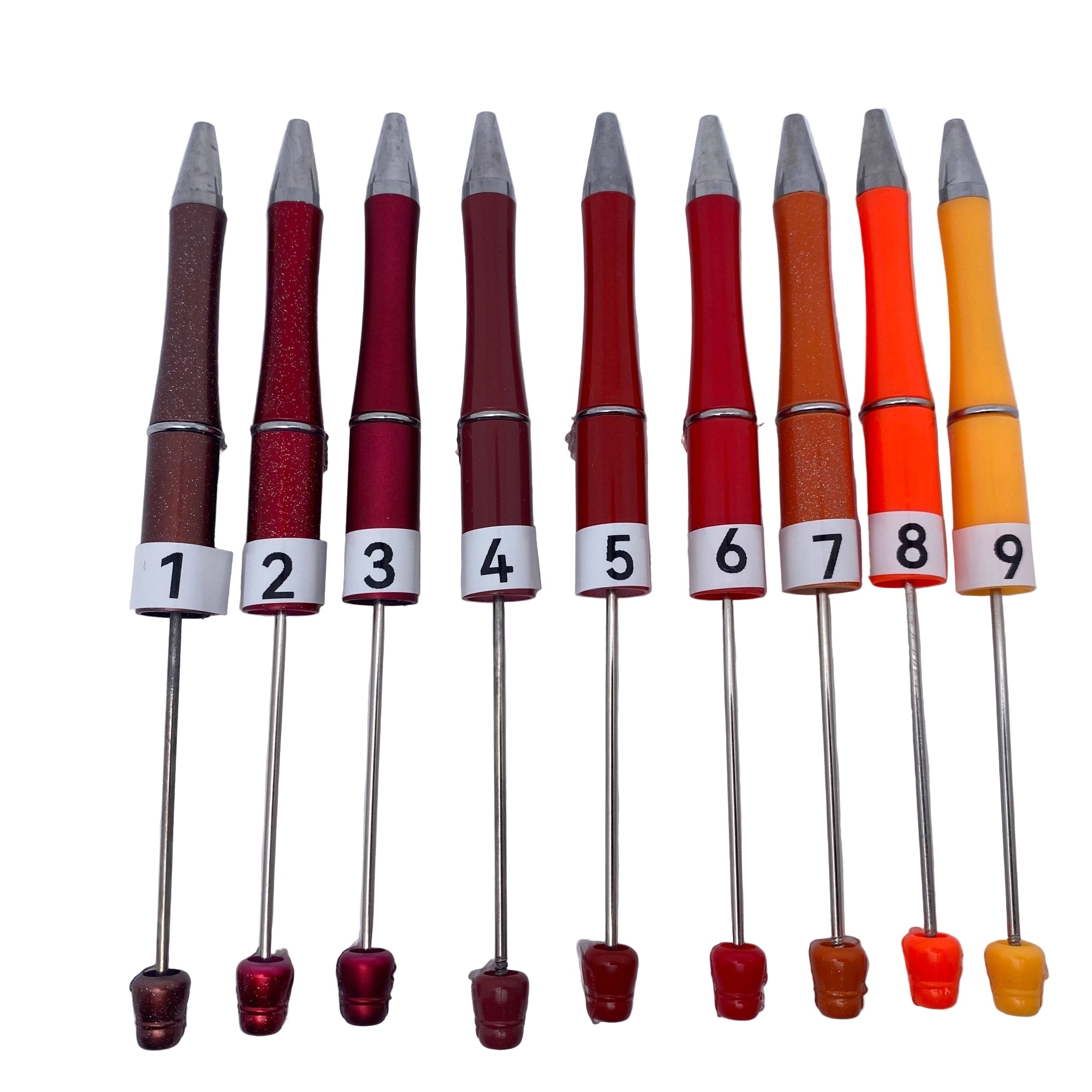 153G. Beadable DIY gliter pen - Romo bead